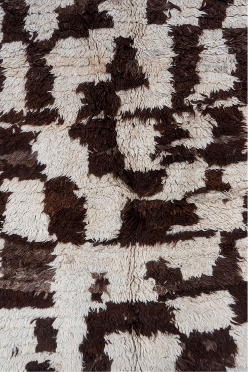 Vintage Moroccan Area Rug (4' x 8')
